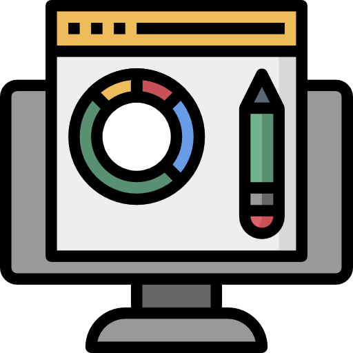 html Surang Lineal Color icon