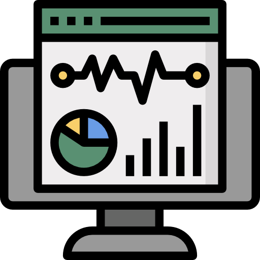 Analytics Surang Lineal Color icon