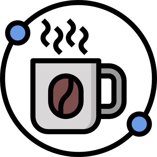 Coffee cup Surang Lineal Color icon