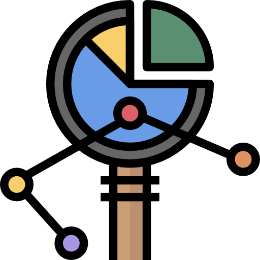 gráfico Surang Lineal Color icono