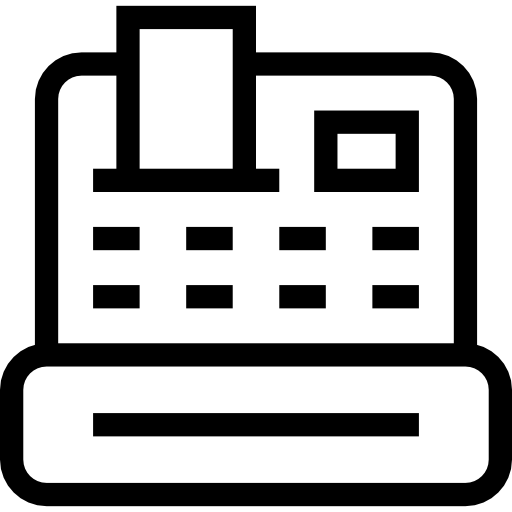 Кассовый аппарат Pictogramer Outline иконка