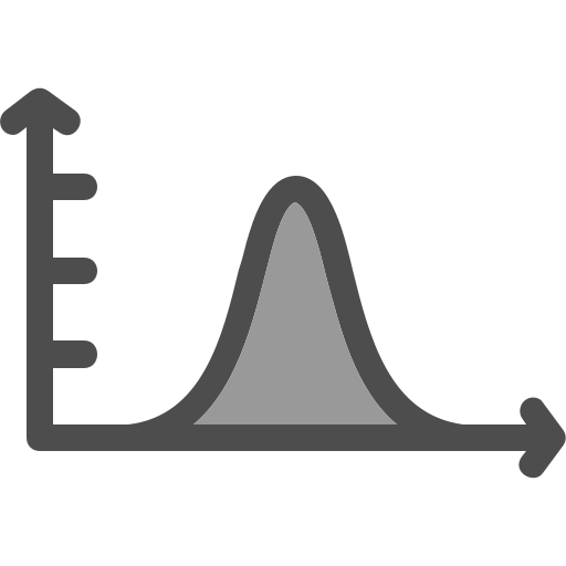 Кривая колокола Generic color lineal-color иконка