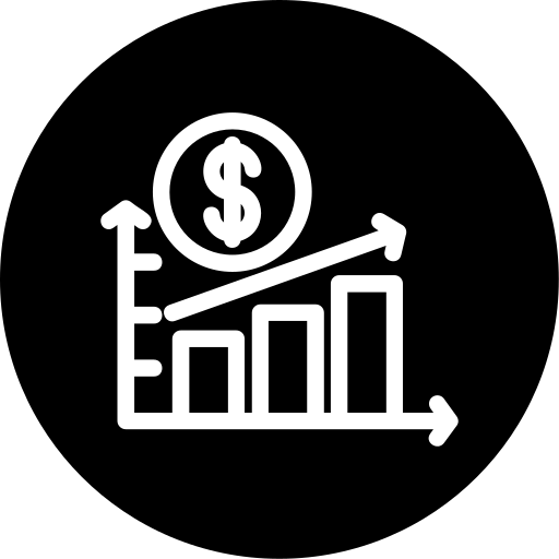 economia Generic black fill Ícone