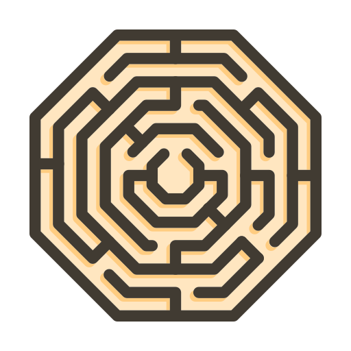 Maze Generic color lineal-color icon