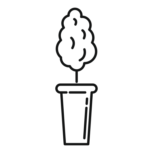 Pot Generic outline icon