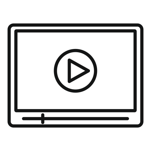 video Generic outline icon