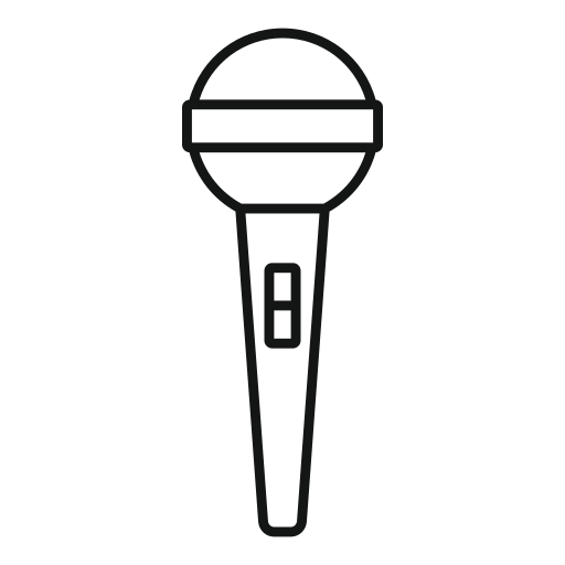 microphone Generic outline Icône