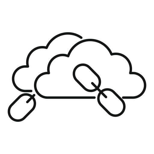 雲 Generic outline icon