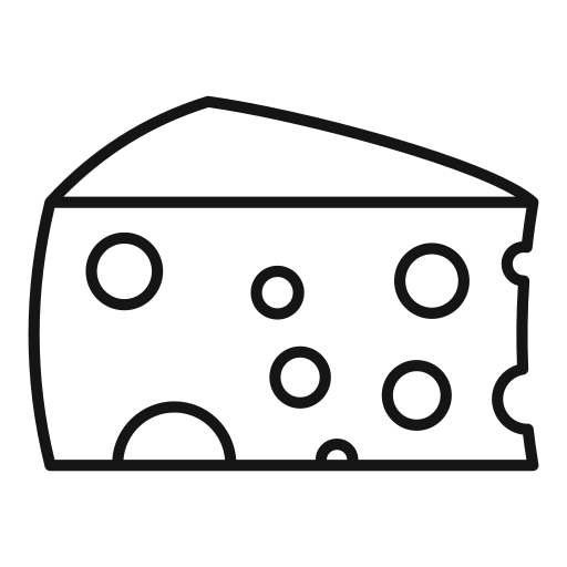 치즈 Generic outline icon