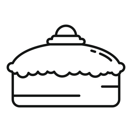 taart Generic outline icoon