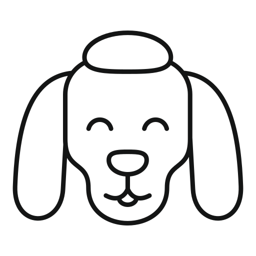 Собака Generic outline иконка