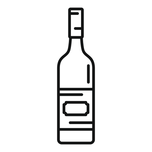 bottiglia Generic outline icona