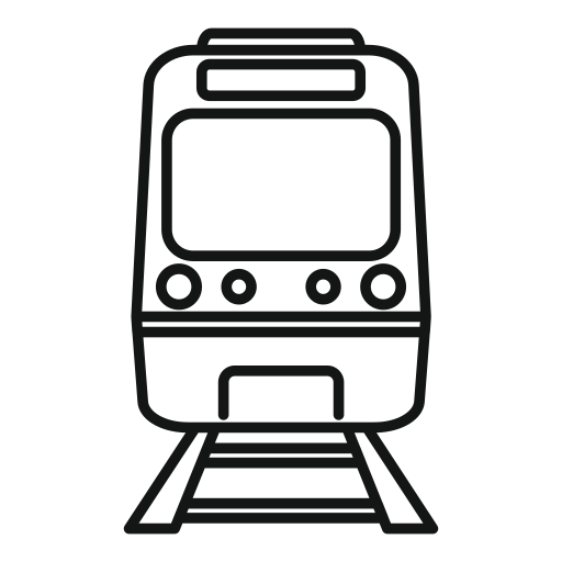 trein Generic outline icoon