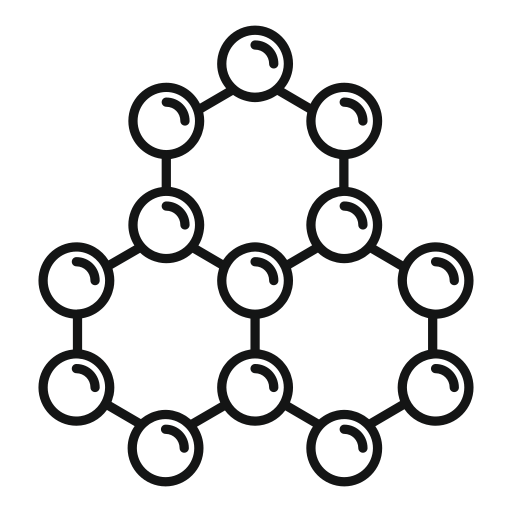 molecuul Generic outline icoon