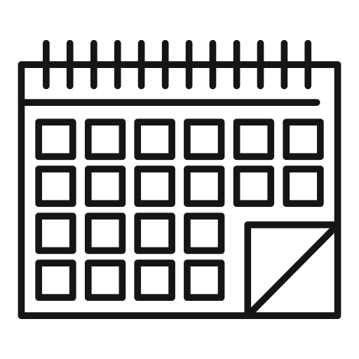 kalender Generic outline icon