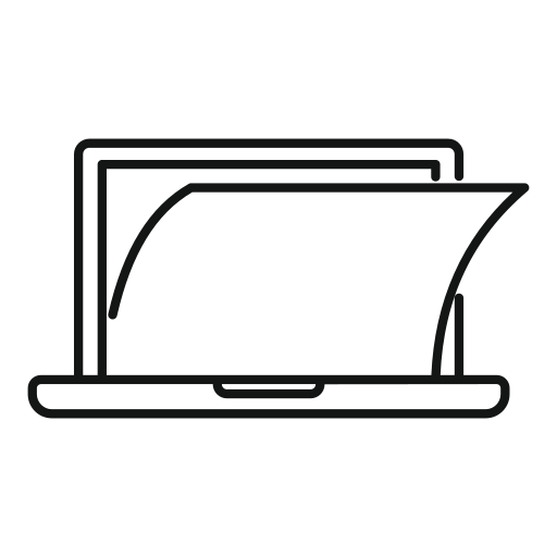 ordinateur portable Generic outline Icône