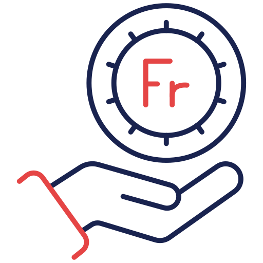 franc Generic color outline icon