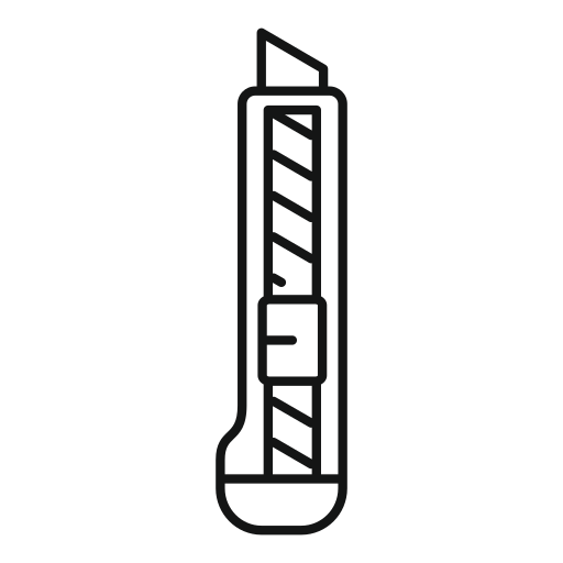coltello Generic outline icona