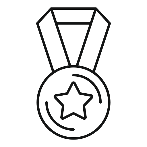 Медаль Generic outline иконка