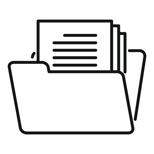 Folder Generic outline icon