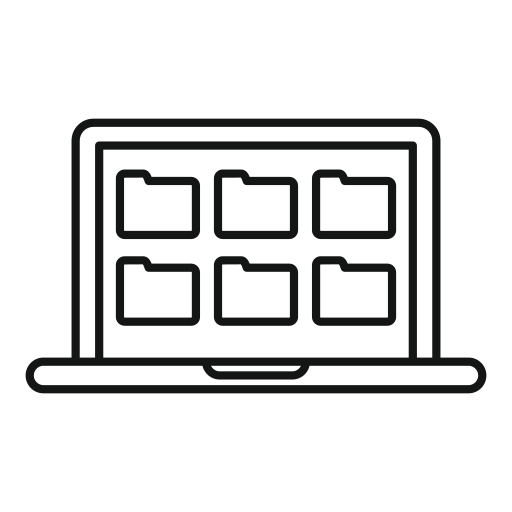Laptop Generic outline icon