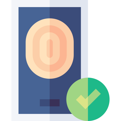 wachtwoord Basic Straight Flat icoon