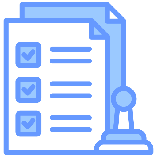 Attestation Generic color lineal-color icon