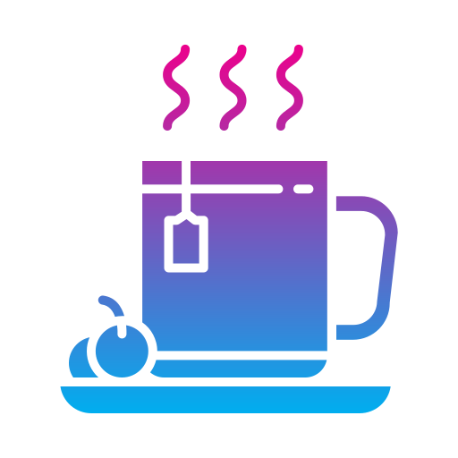 Hot tea Generic gradient fill icon