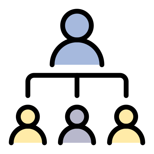 struktura zespołu Generic color lineal-color ikona