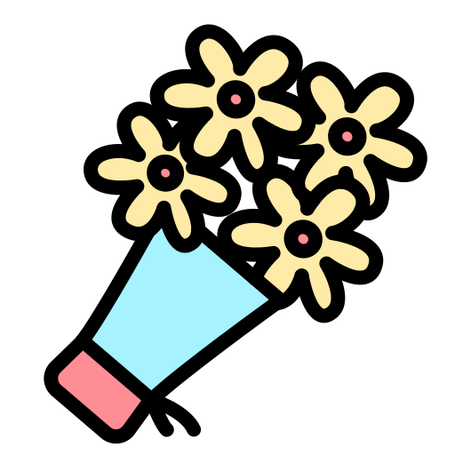 花束 Generic color lineal-color icon