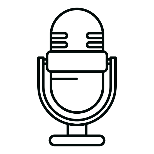 mikrofon Generic outline ikona