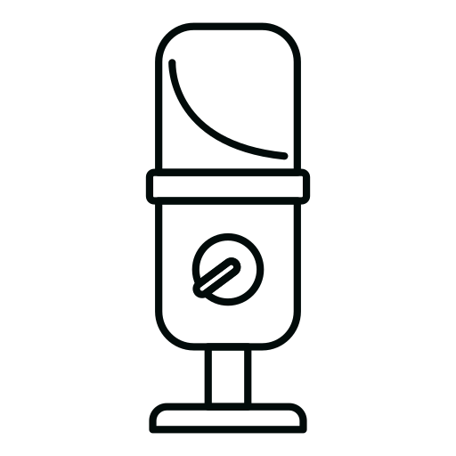 micrófono Generic outline icono