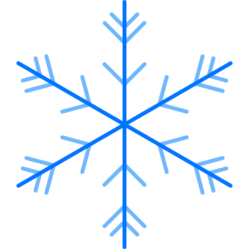 fiocco di neve Generic color outline icona