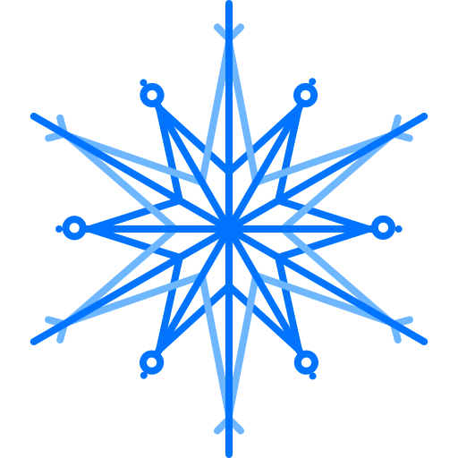Snowflake Generic color outline icon