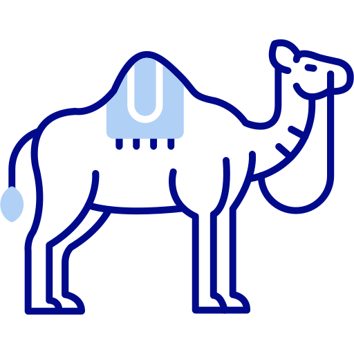 camello Generic color lineal-color icono