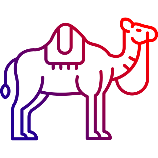 Camel Generic gradient outline icon