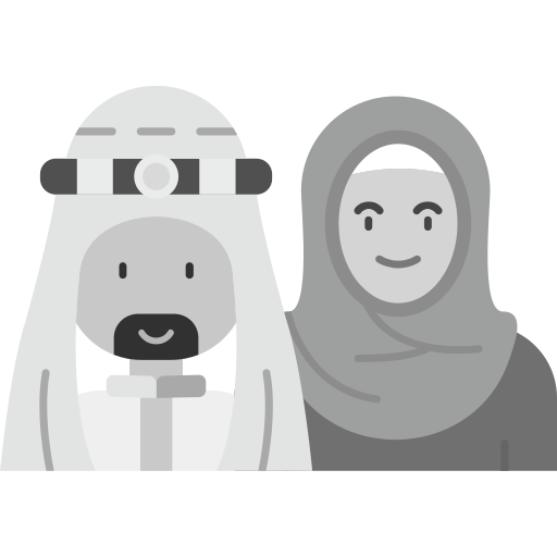Muslim Generic color fill icon