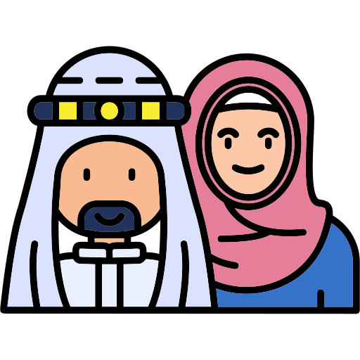 Muslim Generic color lineal-color icon