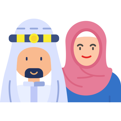muzułmański Generic color fill ikona