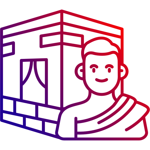 umrah Generic gradient outline icona