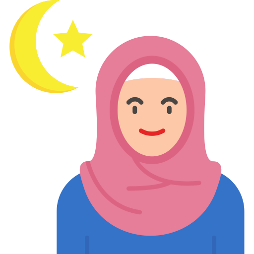 Muslim Generic color fill icon