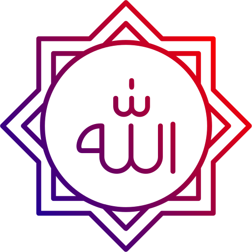 Allah Generic gradient outline icon
