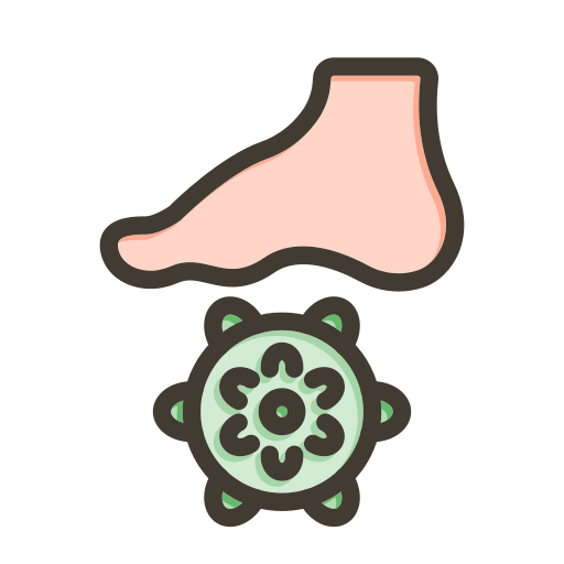 masaż stóp Generic color lineal-color ikona