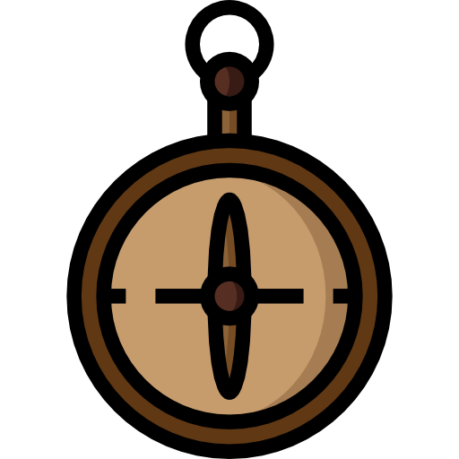 Compass Surang Lineal Color icon