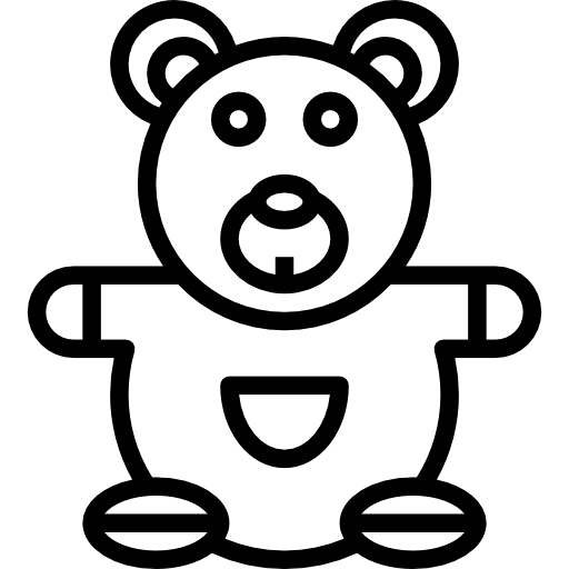 orsacchiotto di peluche Surang Lineal icona
