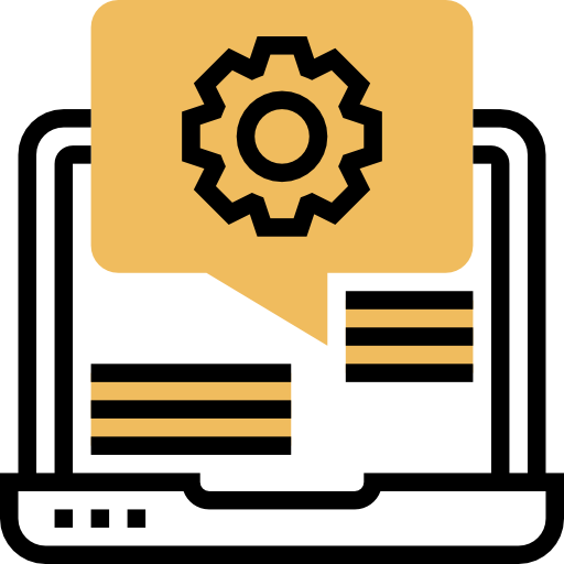 soporte en línea Meticulous Yellow shadow icono