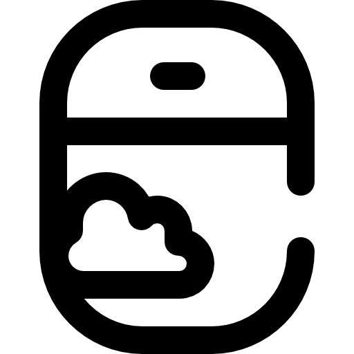 창문 Super Basic Omission Outline icon