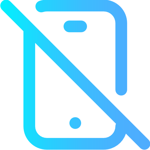 mobile Super Basic Omission Gradient icona