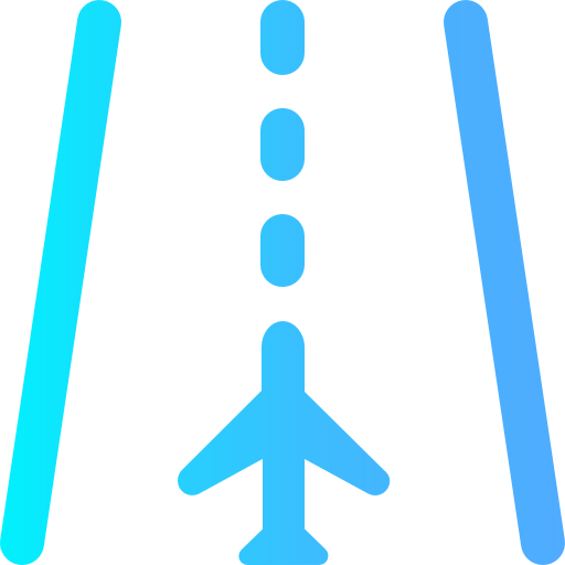 runway Super Basic Omission Gradient icon