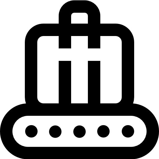Conveyor Super Basic Straight Outline icon